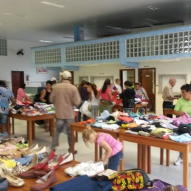 Ação Social realiza doação de roupas