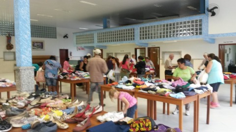 Ação Social realiza doação de roupas