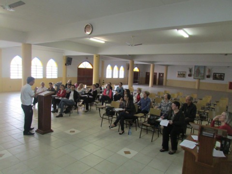 Ministros do Kobrasol realizam tarde de espiritualidade