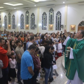 Paróquia Santo Antônio celebra a Festa da acolhida e início da catequese