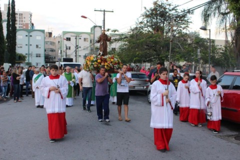Comunidade do Kobrasol festeja seu padroeiro, São Francisco de Assis