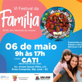 VI Festival da Família acontece neste domingo