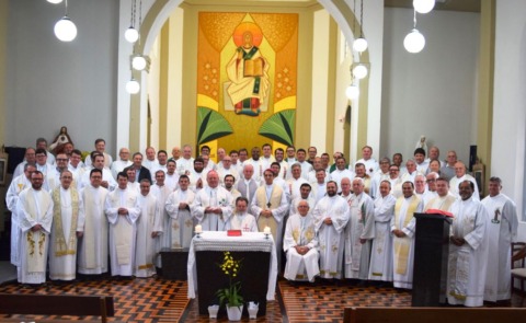 Padres da Arquidiocese se encontram para o retiro espiritual anual