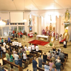 Missa em preparação ao Jubileu de Ouro da paróquia é celebrada em Campinas