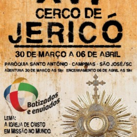 XVI Cerco de Jericó inicia neste sábado na Igreja Matriz Santo Antônio