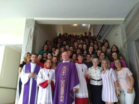 Paróquia participa do Retiro Arquidiocesano para Coordenadores de Coroinhas