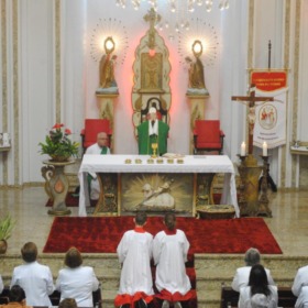 Paróquia celebra nona Missa em preparação ao Jubileu de 50 anos