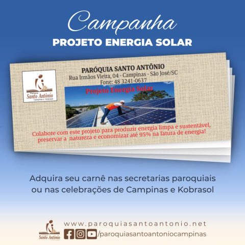 Campanha: Projeto Energia Solar