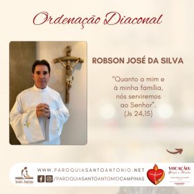 Ordenação Diaconal de Robson José da Silva