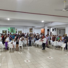 Comunidade do Kobrasol realiza confraternização para lideranças e familiares