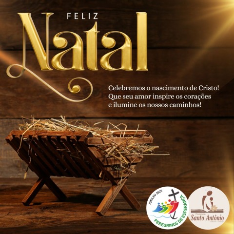 Feliz Natal aos nossos paroquianos e amigos